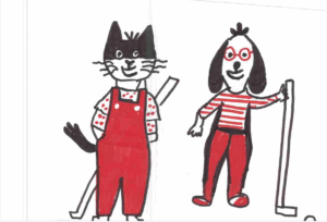 Kit et siam dessin