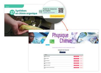 QR code renvoyant vers un mini-lien Hachette Clic